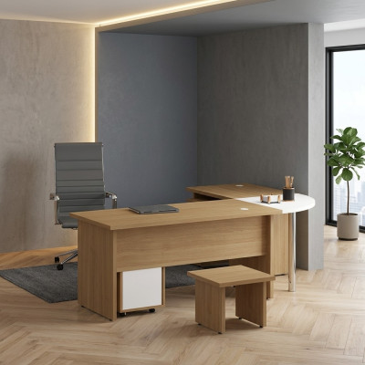 Gabinet Biurko Narożne Nowoczesny design mebli biurowych Tabela Office