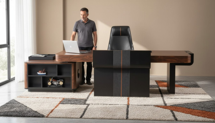 Luksusowy stół roboczy Biurko Biurko narożne Tabela Desks Meble