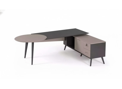Meble biurowe Biurko narożne Modern Luxury Tabela Designer Study stoły