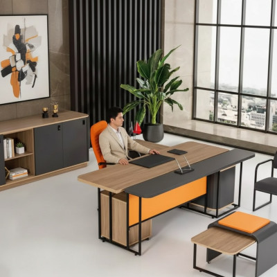 Biurko narożne Gabinet Gabinet Nowoczesny Designer Nowe Meble