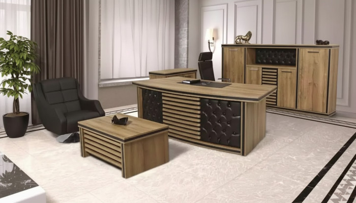 Kompletny zestaw biurowy Biurko Szafka biurowa stolik kawowy Designer Meble