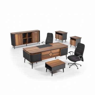 Office dla Office Praktyka Kancelarii Prawnej Kompletne wyposażenie Szafa Tabela 3-częściowa