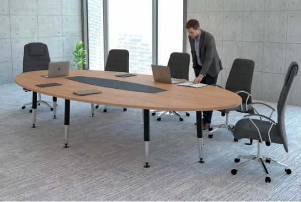 Stół konferencyjny Projektant Biura Work Pokój 220x110 Meble Tabela Modern