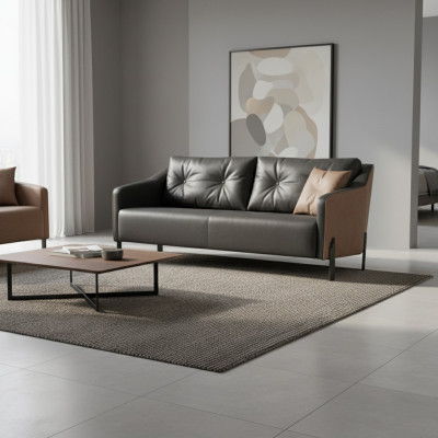 Gabinet Sofa Kanapa 3 miejsce do siedzenia Włókienniczy Podkładka Materiał Nowe Meble Biurowe