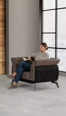 Fotel Designer Podkładka Materiał Gabinet Włókienniczy Meble Luxury Siedziba Nowy