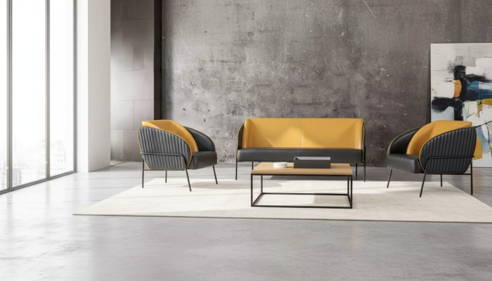 Nowoczesny luksusowy zestaw wypoczynkowy dwumiejscowy Fotel Study Design Meble 2+1