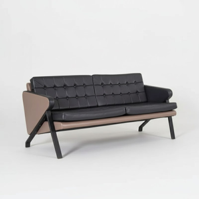 Dwumiejscowe luksusowe meble do gabinetu Nowoczesna tapicerowana sofa