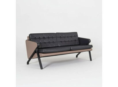 Dwumiejscowe luksusowe meble do gabinetu Nowoczesna tapicerowana sofa