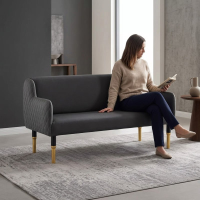Sofa do salonu 2 miejsce do siedzenia luksusowa kanapa designerskie meble do siedzenia nowe
