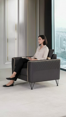 Luksusowy Fotel Meble Biurowe Styl Nowoczesny Gabinet Fotel Tapicerowany Designer