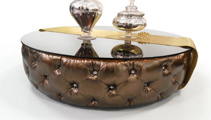 stolik kawowy Chesterfield luksusowy stolik kawowy do salonu Drewno Modern