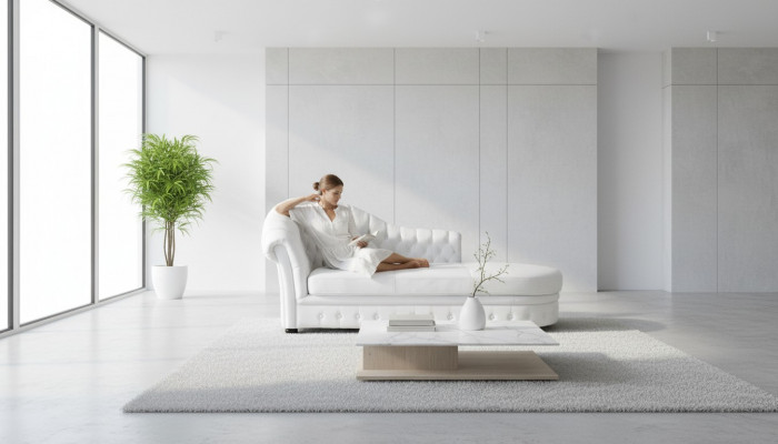 Szezlong Chesterfield szezlong salon kanapa sofa salon