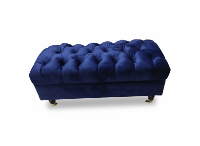 Luksusowy Stołek Kanapa Design Chesterfield Relaks Stołek Nowoczesny podnóżek Siedziba