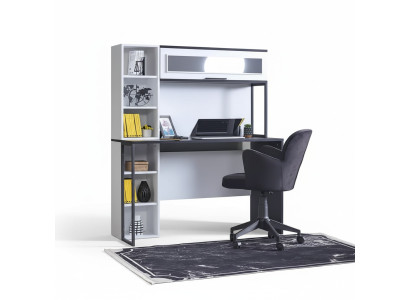 Sekretarz Biurko Tabela 130x60x171 Biurka stoły Meble Drewno Komputer