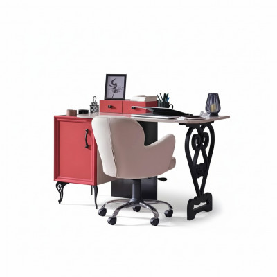 Sekretarz Biurko Tabela 130x32x58 Biurka stoły Meble Drewno Komputer