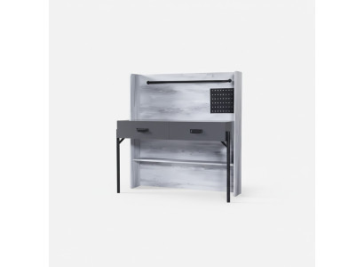 Sekretarz Biurko Tabela 130x60x138 Biurka stoły Meble Drewno Komputer