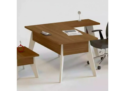 Biurko narożne Designerskie meble drewniane Biurko Studium Tabela Nowy