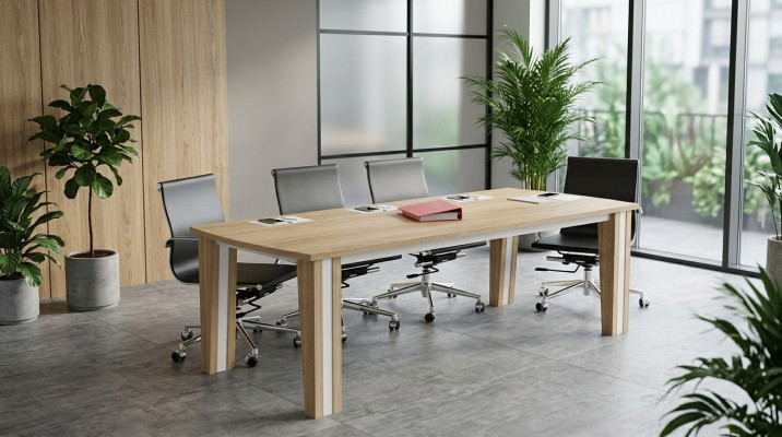 Duży drewniany stół stoły konferencyjne luksusowe Stół konferencyjny meble biurowe nowoczesne
