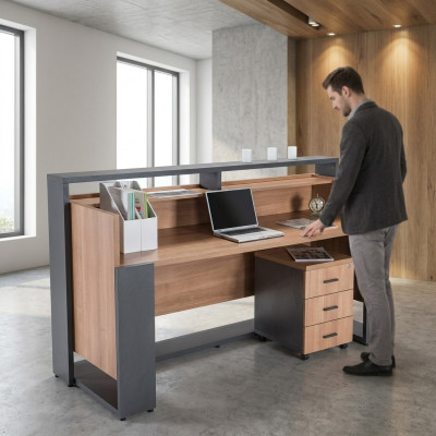 Designerskie stoły dla recepcji recepcja hotel biuro stół wystawowy nowy