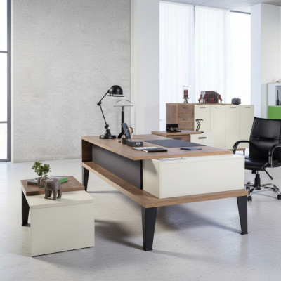Designerskie Biurko Ekskluzywne Meble Biurowe Tabela Duże Biurko Gabinetowe