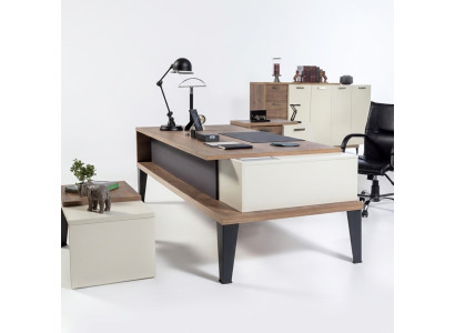 Designerskie Biurko Ekskluzywne Meble Biurowe Tabela Duże Biurko Gabinetowe