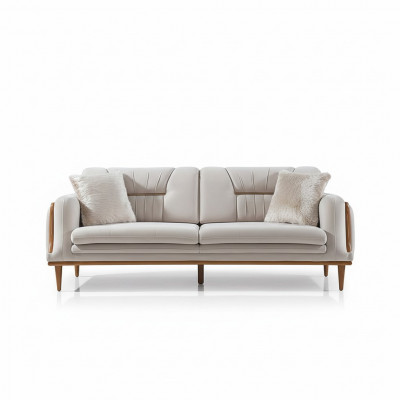 Nowoczesna biała luksusowa sofa Wysokiej jakości do salonu nowa