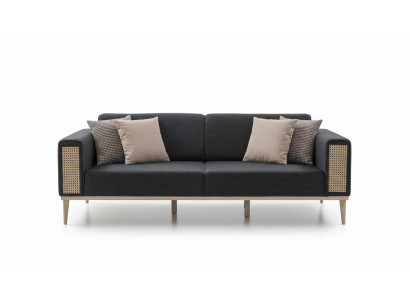 Sofa 3-miejsce siedzące Wysokiej jakości nowoczesna sofa tekstylna do salonu