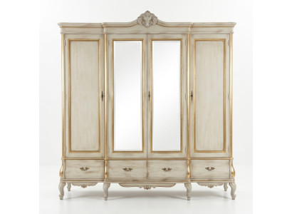 Szafka White Luxury Solidne drewnone Meble Sypialnia Szafki Szafa