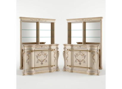 Klasyczny blat barowy luksusowa szafka barowa designerskie Meble Solidne drewno Galota Bar
