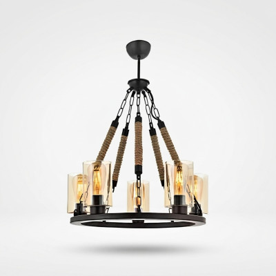 Żyrandol sufitowy żyrandol żyrandol Lampa sufitowa Lampy Szkło Czarny