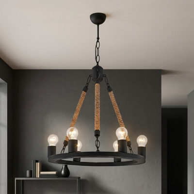 Żyrandol lampa sufitowa żyrandol Lampa sufitowa Lampy Czarny Modern