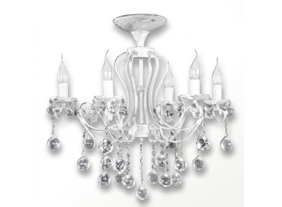 Żyrandol kryształowy żyrandol sufitowy żyrandol Lampa sufitowa Lampy Biały