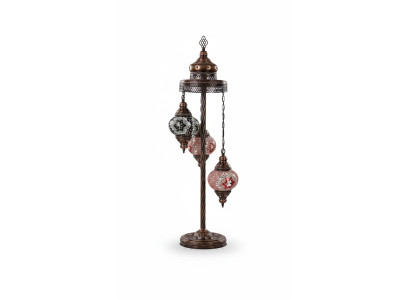 Lampa stołowa Lampa stołowa Lampa Leuchten Luksusowe Wielokolorowe Lampy Szkło