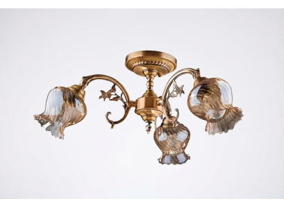 żyrandol żyrandol sufitowy żyrandol Lampa sufitowa Lampy Szkło Złoto Art. nr