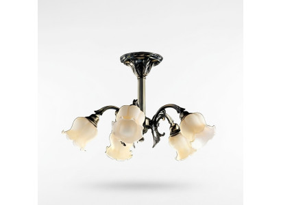 Żyrandol sufitowy żyrandol żyrandol Lampa sufitowa Lampy Szkło Grai Beige