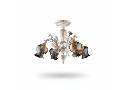Lampa sufitowa żyrandol sufitowy kwiaty żyrandol żyrandol Lampa Szkło