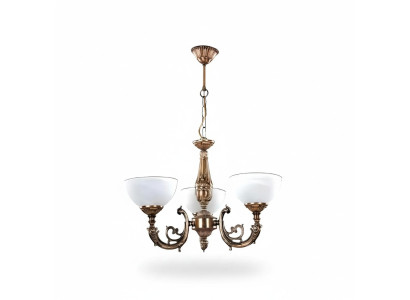 Żyrandol sufitowy Antyczny żyrandol żyrandol Lampa sufitowa Lampa Szkło Złoto