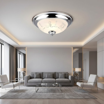 Lampy żyrandol lampa sufitowa żyrandol Lampa sufitowa srebrna Szkło Nowe