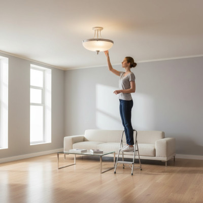 Lampa sufitowa Lampy żyrandol sufitowy żyrandol Białe Szkło Nowoczesne