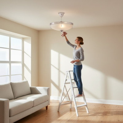 Żyrandol Sufitowy Żyrandol Nowoczesny żyrandol Lampa sufitowa Białe Szkło Lampy