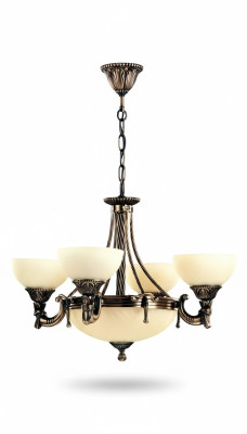 Żyrandol Lampa Sufitowa Nowoczesna żyrandol Lampa sufitowa Beżowa Lampa ze szkła