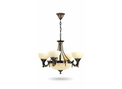 Żyrandol Lampa Sufitowa Nowoczesna żyrandol Lampa sufitowa Beżowa Lampa ze szkła
