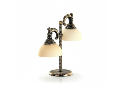 Lampa stołowa Lampa stołowa Lampa Leuchten Art Gold Lampy Tabela Szkło