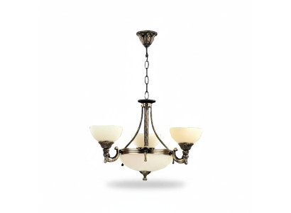 żyrandol Żyrandol Sufitowy Żyrandol Lampa sufitowa Szkło Beżowe Lampy Nowość