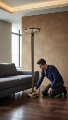 Lampa podłogowa stojak na lampę podłogową luksusowe oświetlenie Lampy Lampa Szkło lampa podłogowa