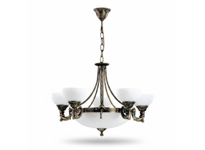 Żyrandol Lampa sufitowa żyrandol sufitowy żyrandol Szkło Biały Lampy Art