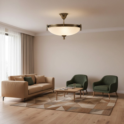 Żyrandol Lampy Lampa sufitowa żyrandol sufitowy żyrandol Szkło Biały Atr