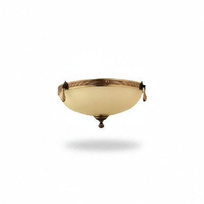 Żyrandol Lampa Sufitowa Lampa Lampa sufitowa żyrandol Szkło Beżowy Art