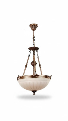 Żyrandolowa lampa sufitowa Lampa Beige Lampa sufitowa żyrandol Szkło Złoto