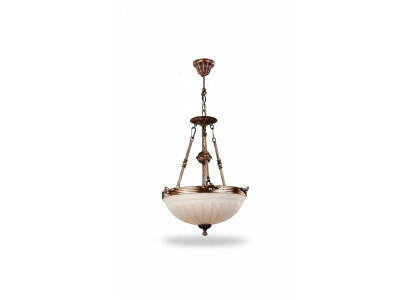 Żyrandolowa lampa sufitowa Lampa Beige Lampa sufitowa żyrandol Szkło Złoto